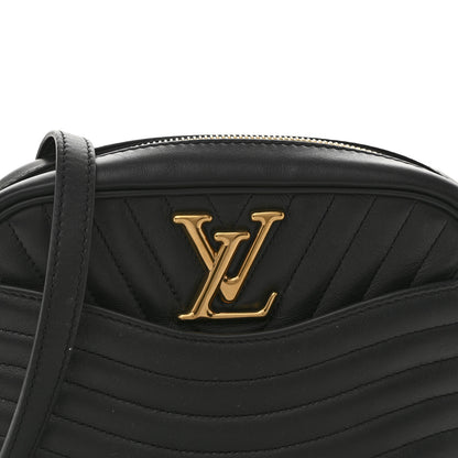 Louis Vuitton Calfskin New Wave Camera Bag NV Black 8 of 14