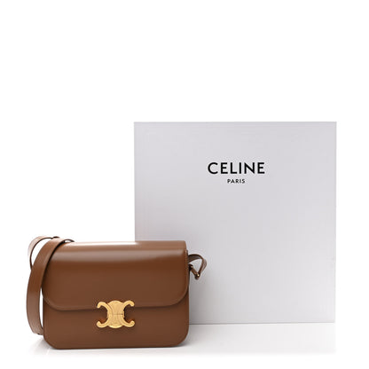 Celine Shiny Calfskin Medium Triomphe Bronze 11 of 11