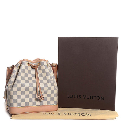 Louis Vuitton Damier Azur Noe BB 5 of 9