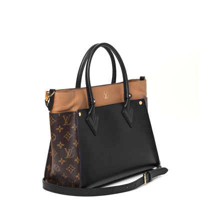 Louis Vuitton Calfskin Monogram On My Side Black 5 of 11