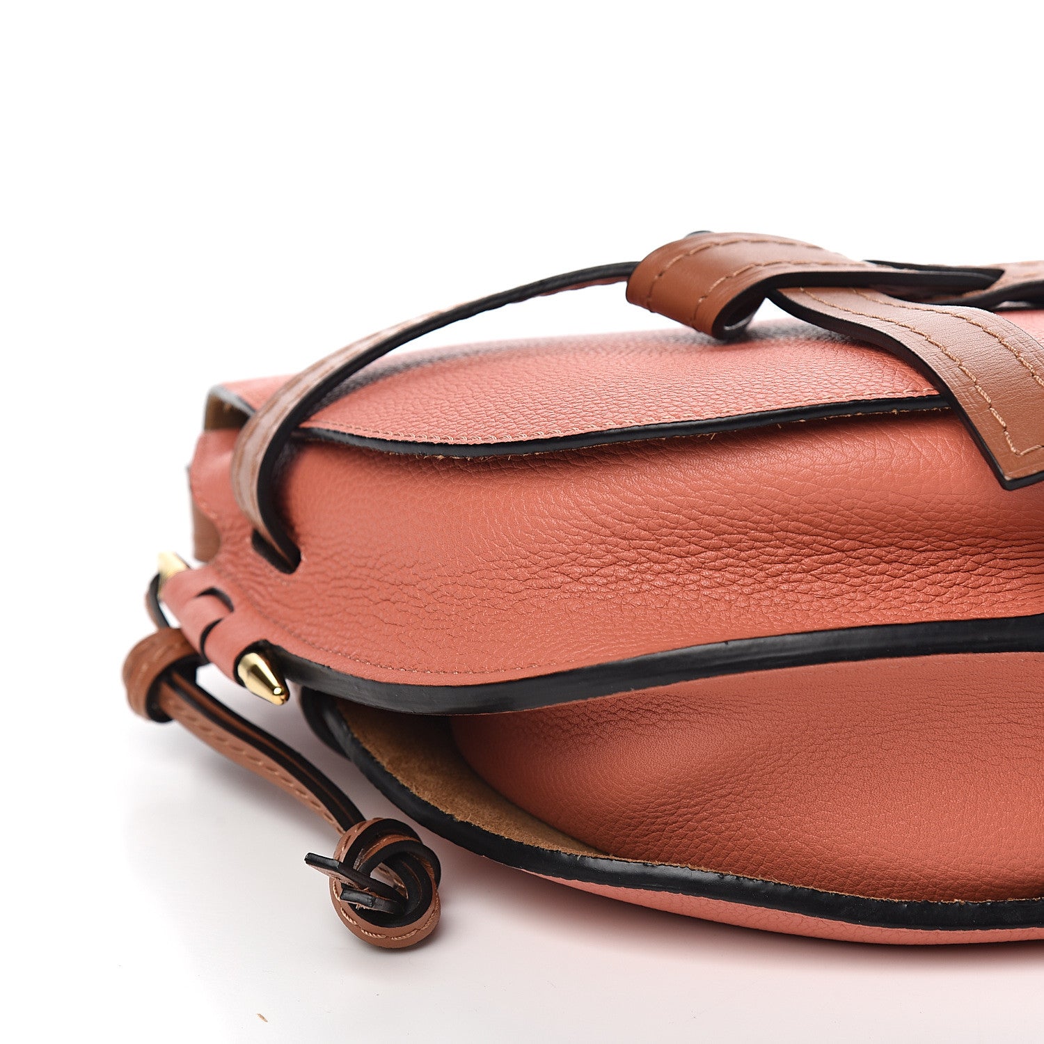 Loewe Calfskin Small Gate Crossbody Bag Tulip Tan 6 of 8