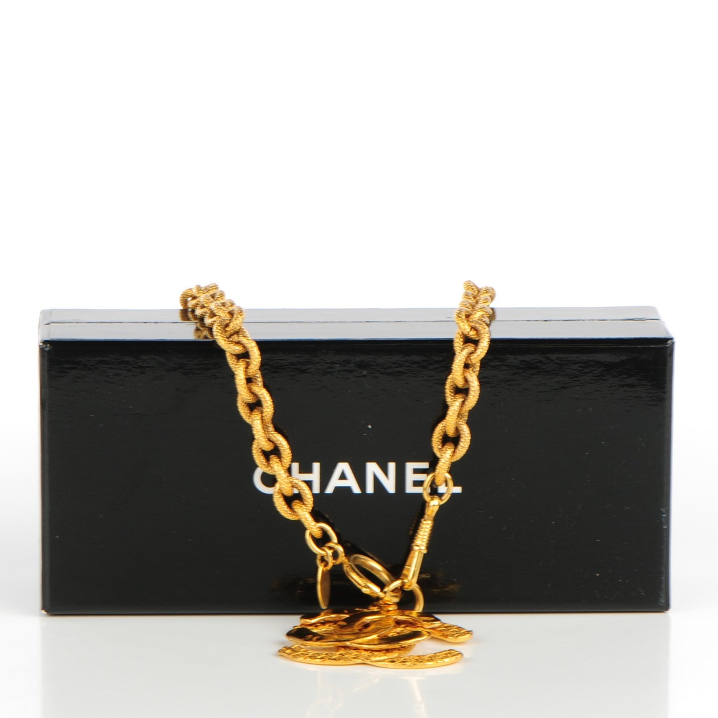 CC Long Necklace Gold