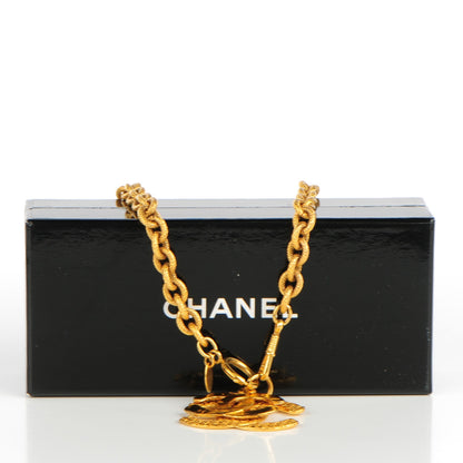 Chanel CC Long Necklace Gold 5 of 5