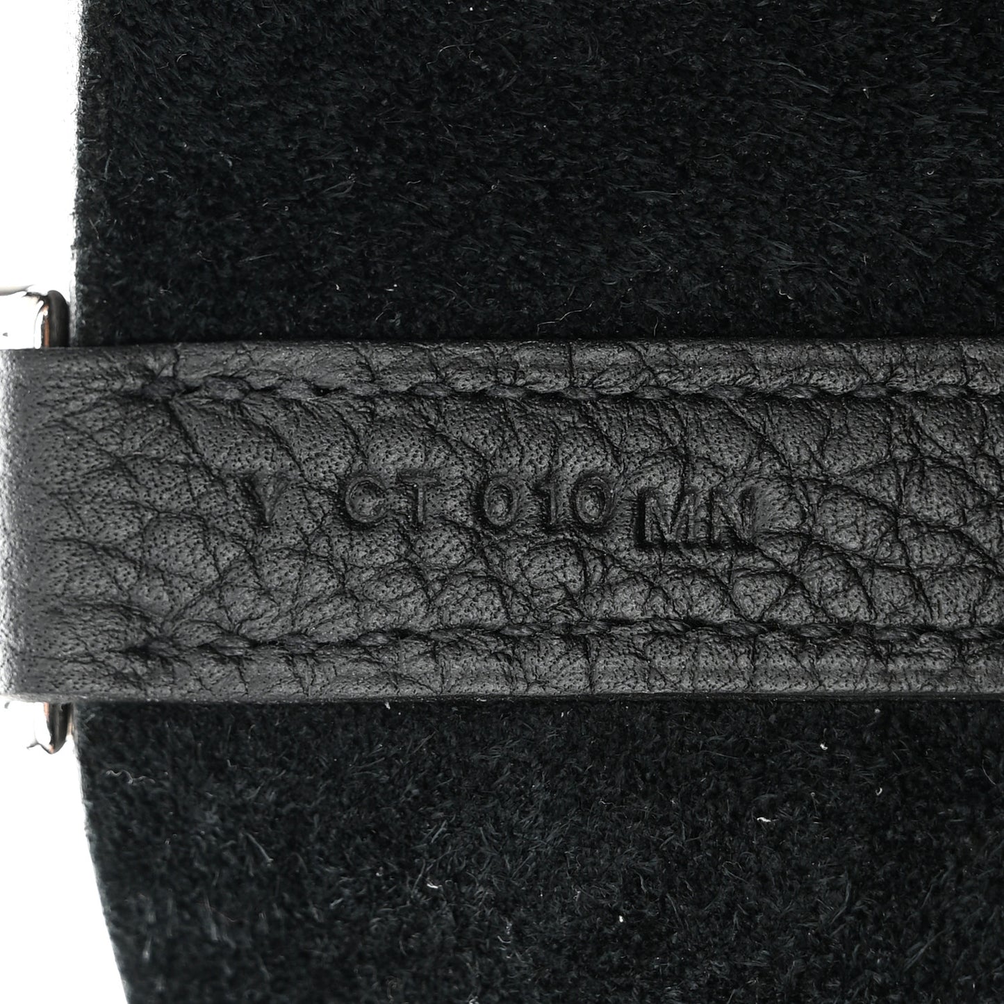 Taurillon Clemence Picotin Lock 22 MM Black