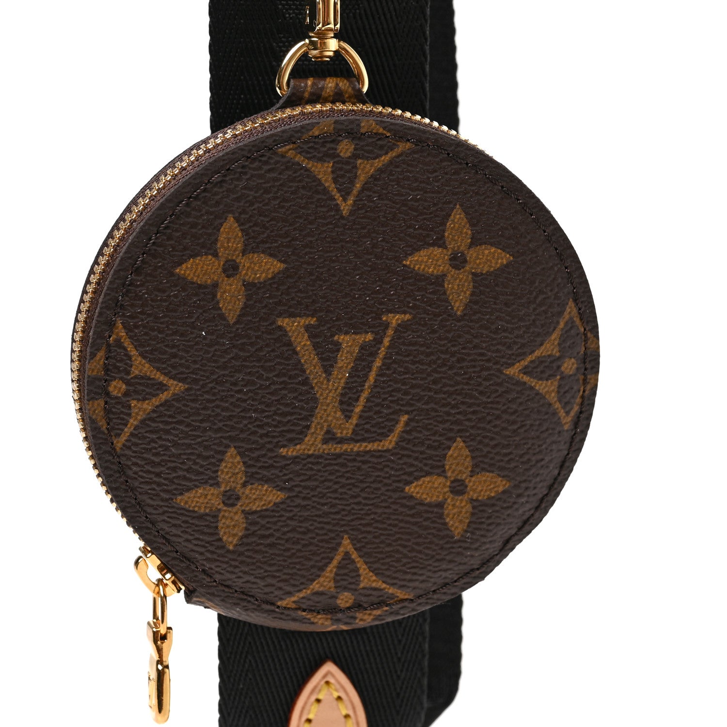 Louis Vuitton Monogram Multi Pochette Accessories Bandouliere Shoulder Strap Black 3 of 5