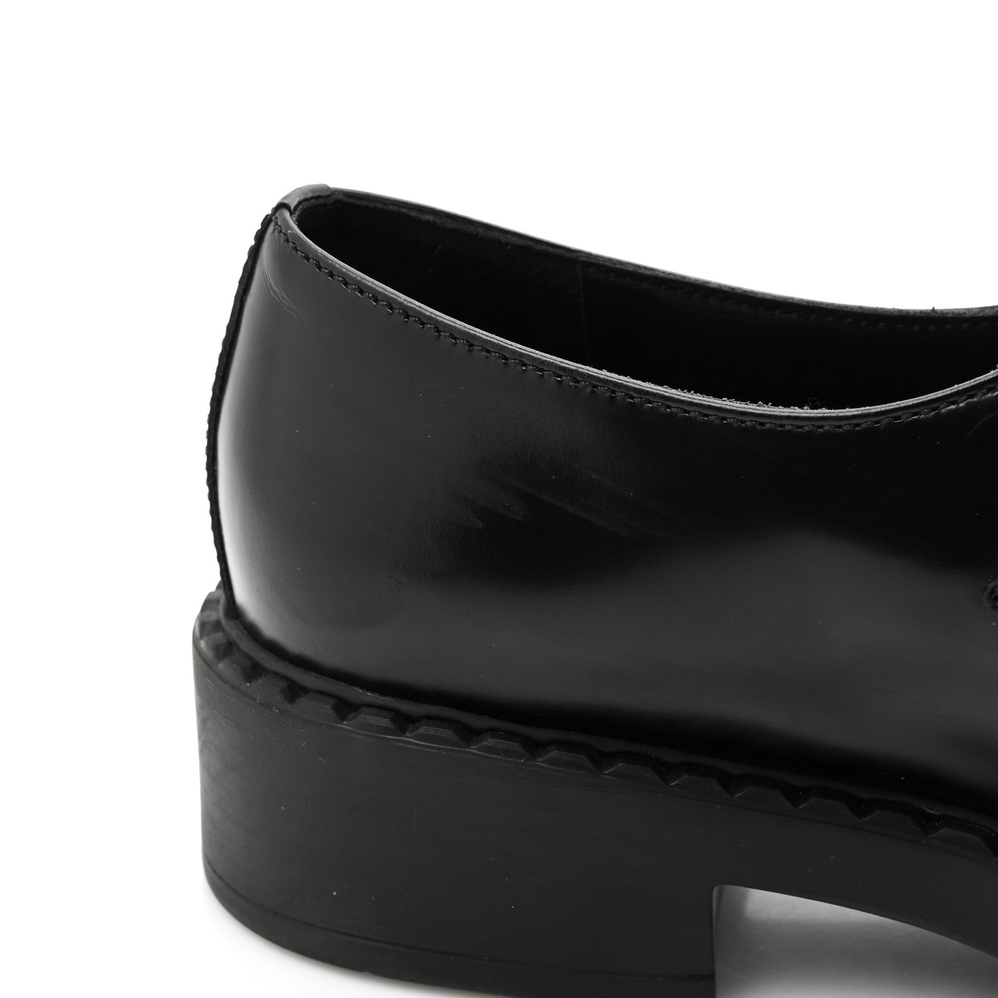 Vernice Triangle 50mm Loafers 40 Black