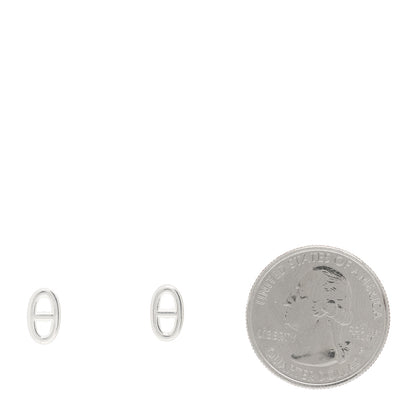 Hermes Sterling Silver TPM Farandole Earrings 2 of 5