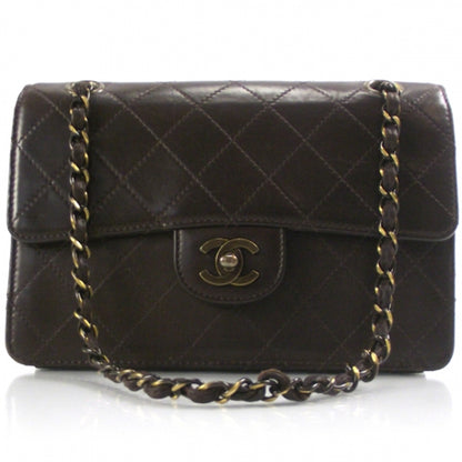 Chanel Vintage Medium Flap Bag Brown 1 of 12