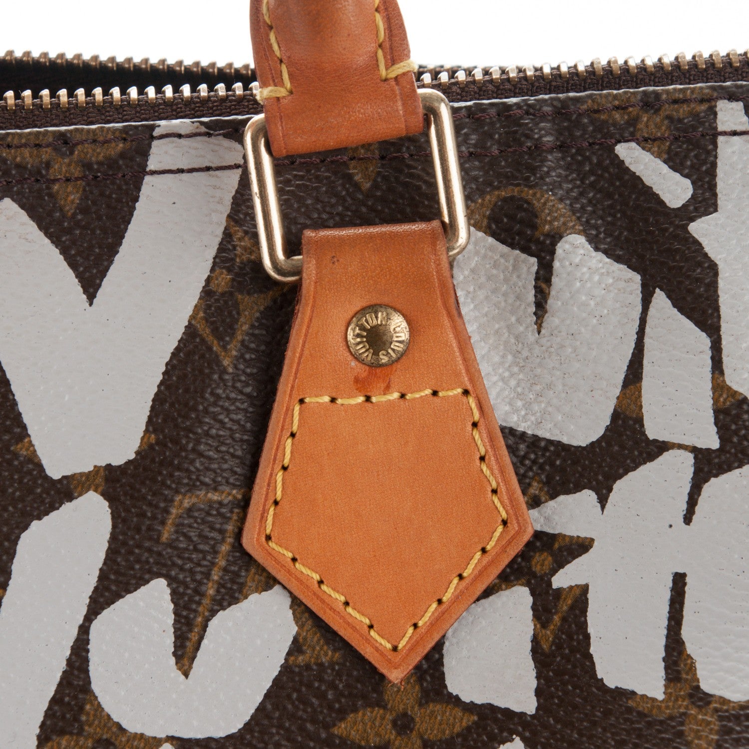 Louis Vuitton Monogram Graffiti Speedy 30 Silver 11 of 11