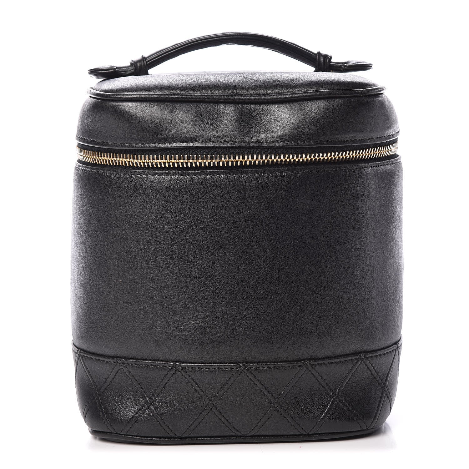Chanel Lambskin Vanity Cosmetic Case Black 1 of 20