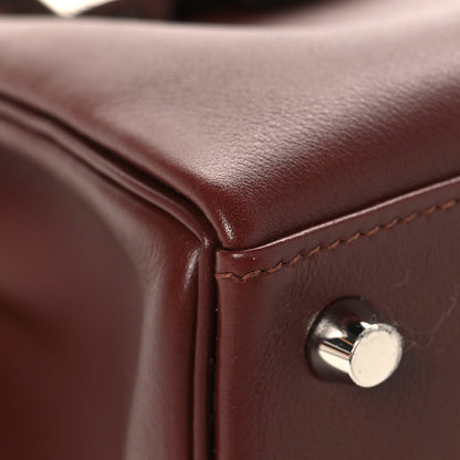 Hermes Cheri Calfskin Kelly Retourne 25 Terre 9 of 13
