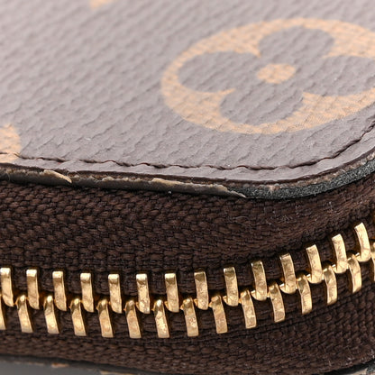 Louis Vuitton Monogram Clemence Wallet Fuchsia 7 of 8