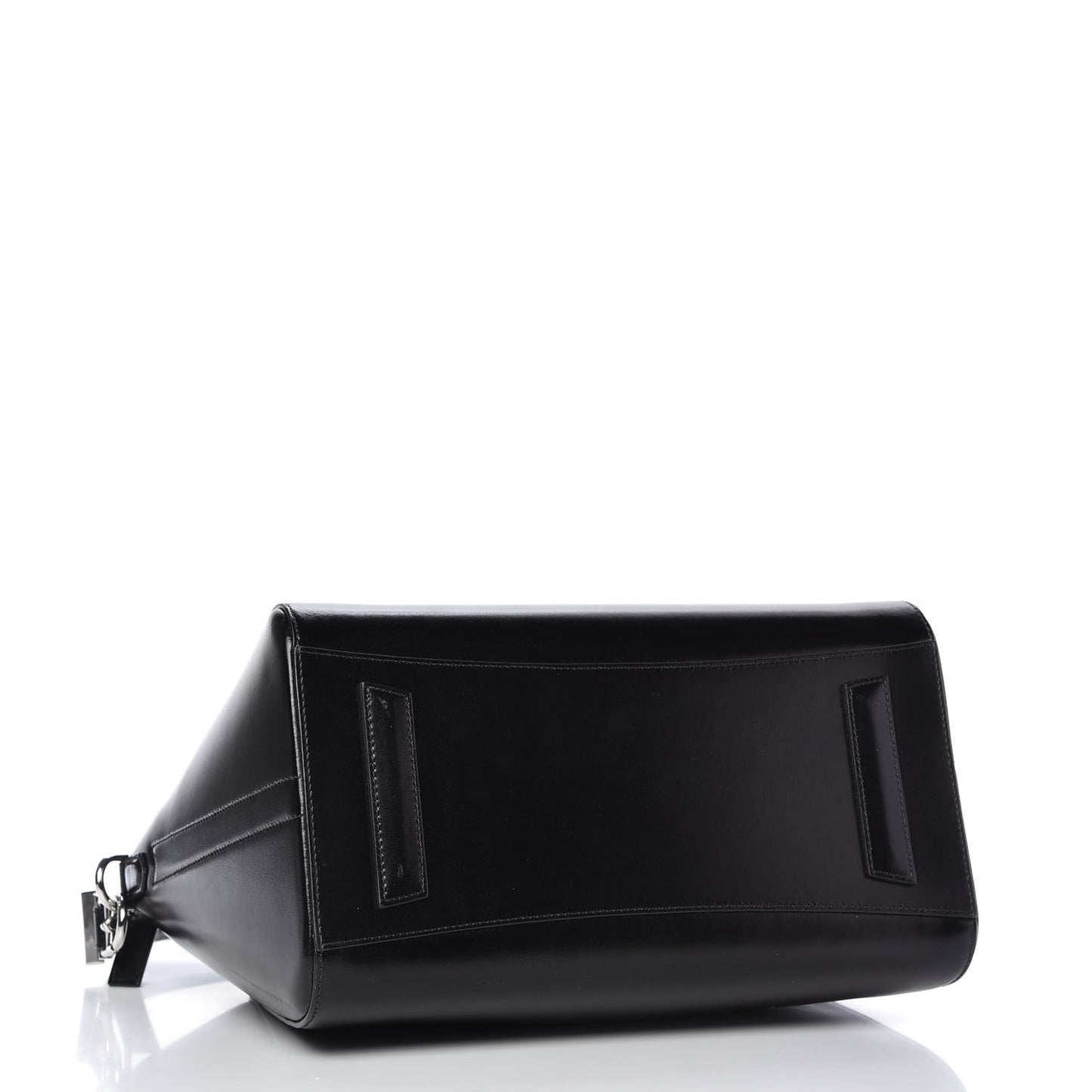 Shiny Lord Calfskin Medium Antigona Black