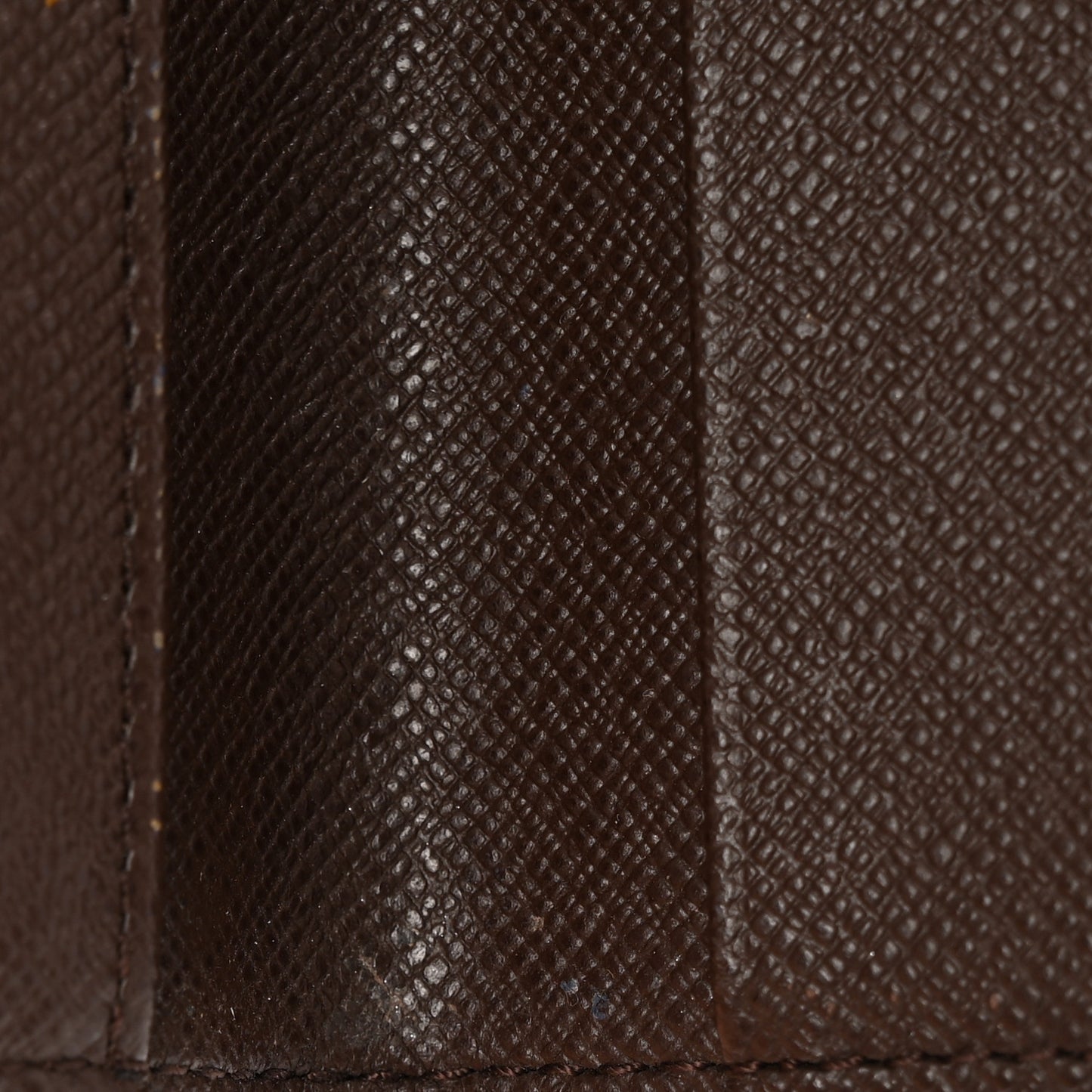 Damier Ebene Checkbook Cover Wallet