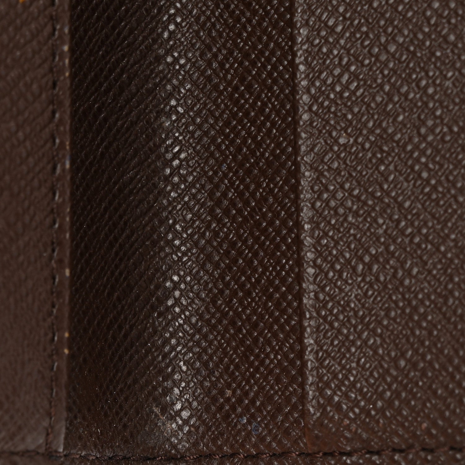 Louis Vuitton Damier Ebene Checkbook Cover Wallet 9 of 13