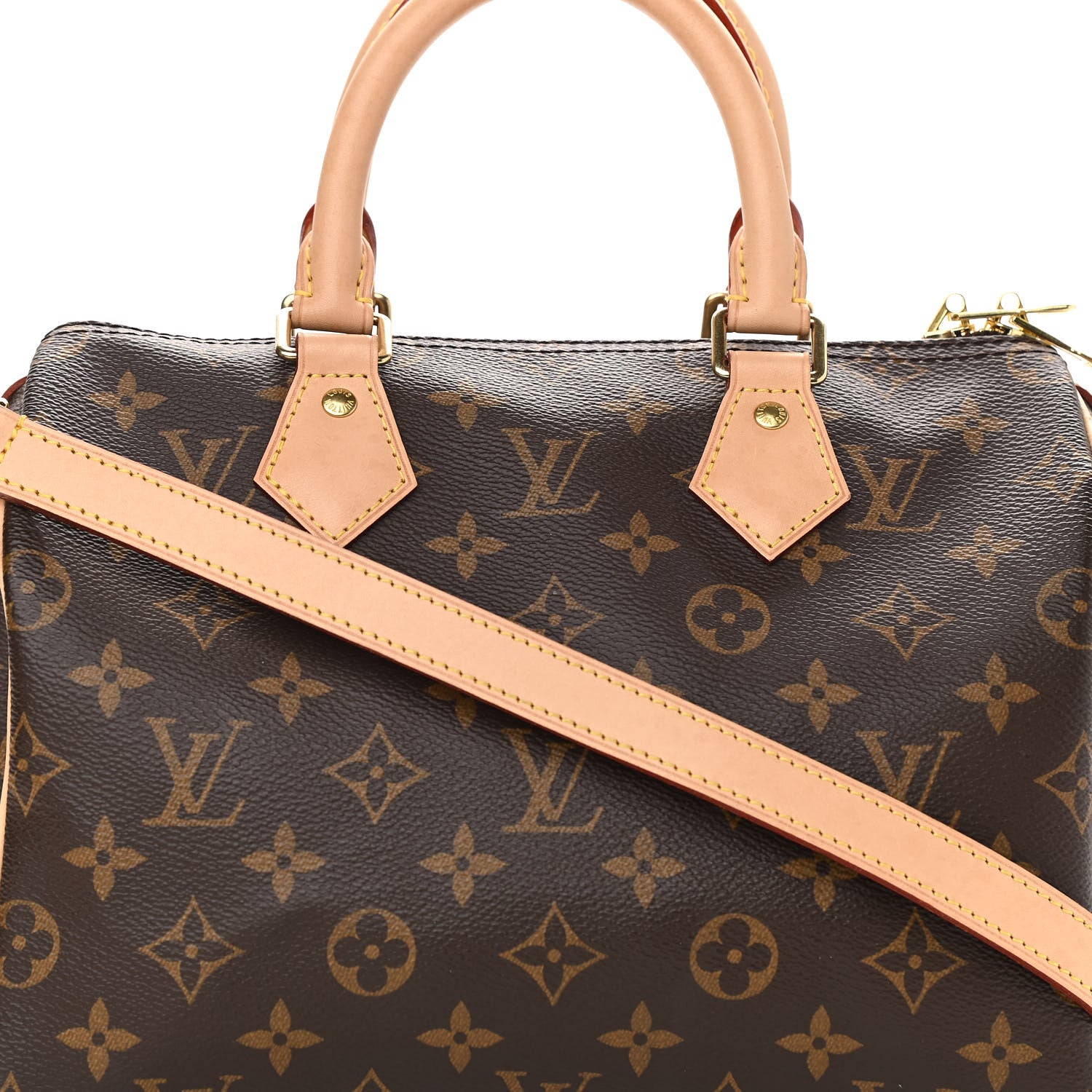 Louis Vuitton Monogram Speedy Bandouliere 25 7 of 10