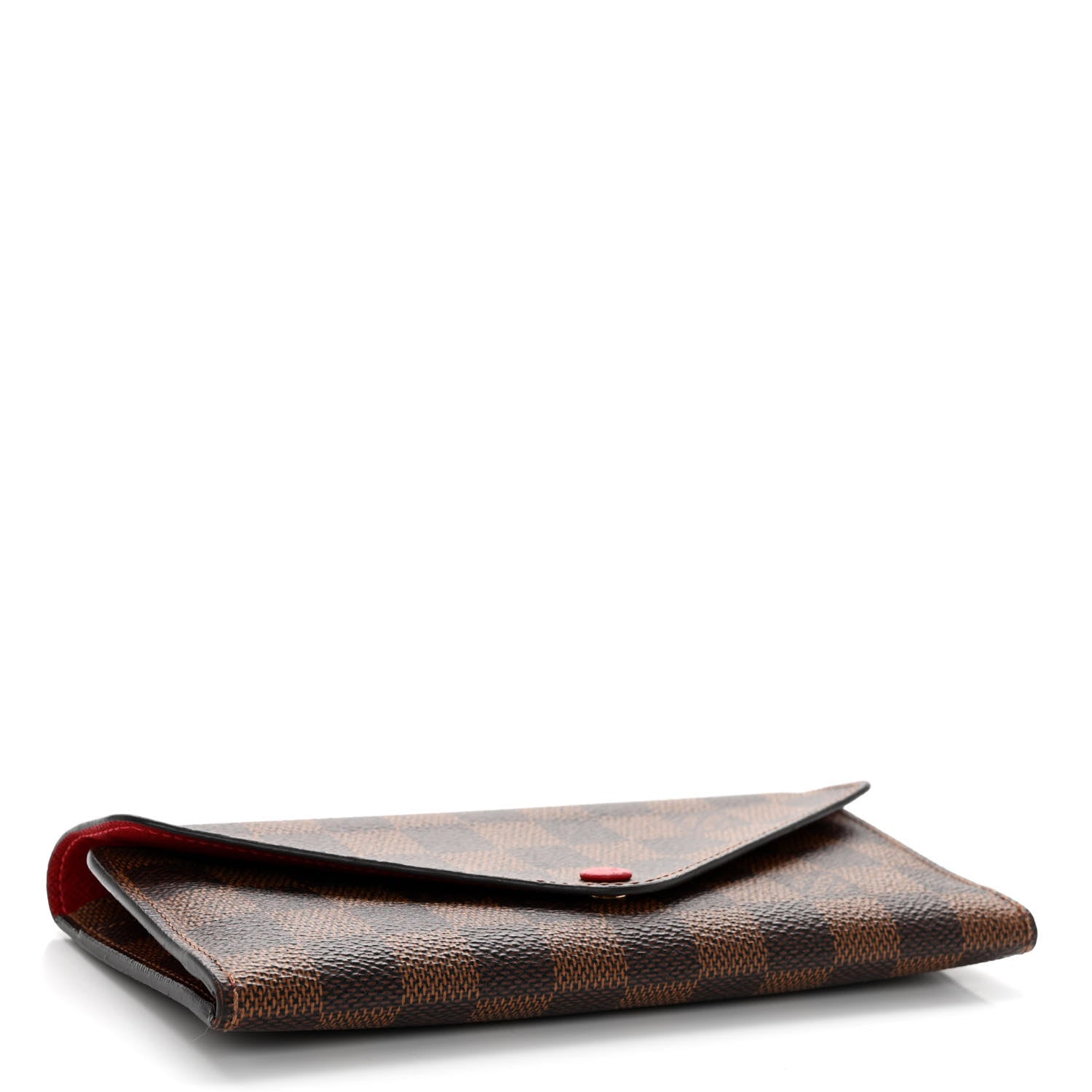 Louis Vuitton Damier Ebene Josephine Wallet Red 5 of 11