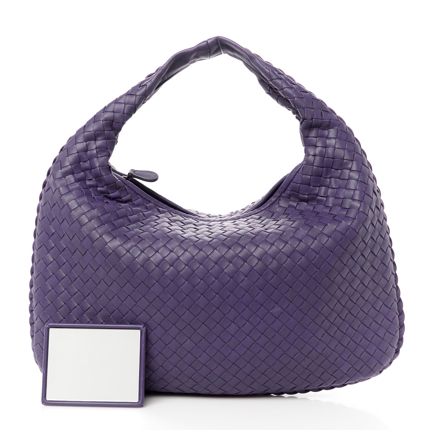Nappa Intrecciato Medium Veneta Hobo Anemone