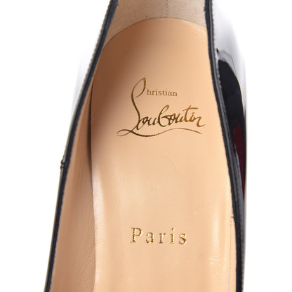 Christian Louboutin Patent So Kate 120 Pumps 38 Black 7 of 8