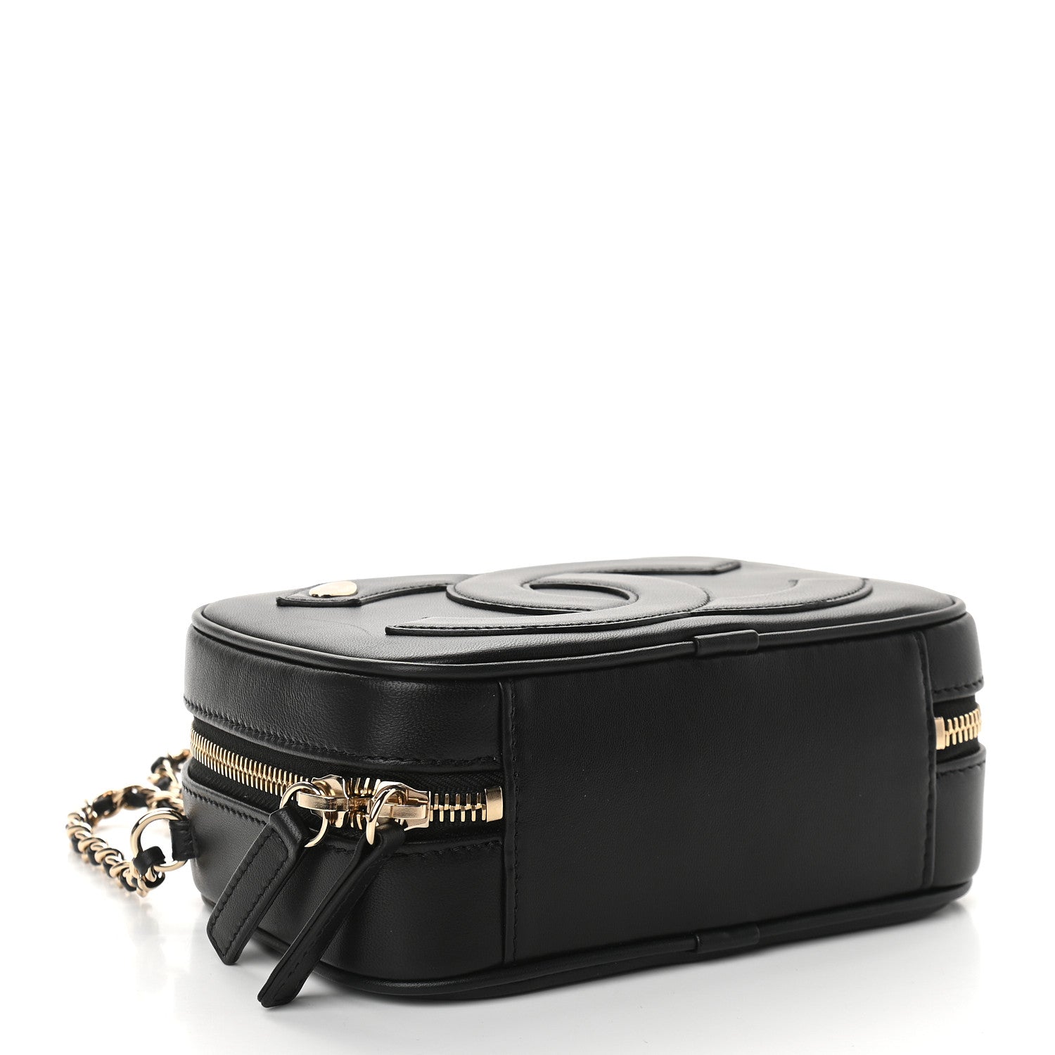 Chanel Lambskin CC Mania Camera Case Black 4 of 10