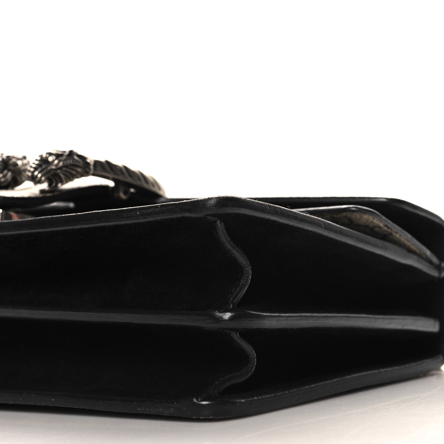 GG Supreme Monogram Small Dionysus Shoulder Bag Black