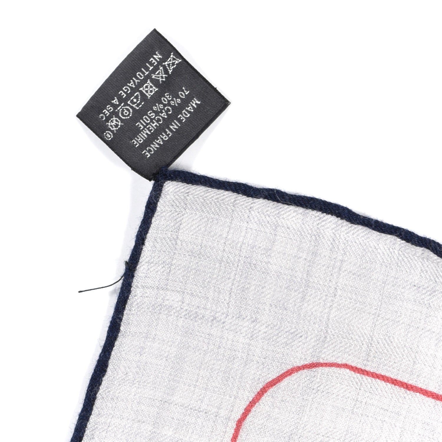 Hermes Cashmere Silk Pegase Paysage Shawl 140 5 of 5
