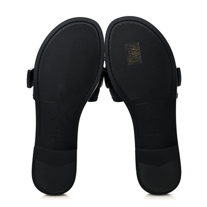 Christian Dior Technical Stretch Fabric Camouflage Dio(r)evolution Slide Sandals 40 Black Military 5 of 8