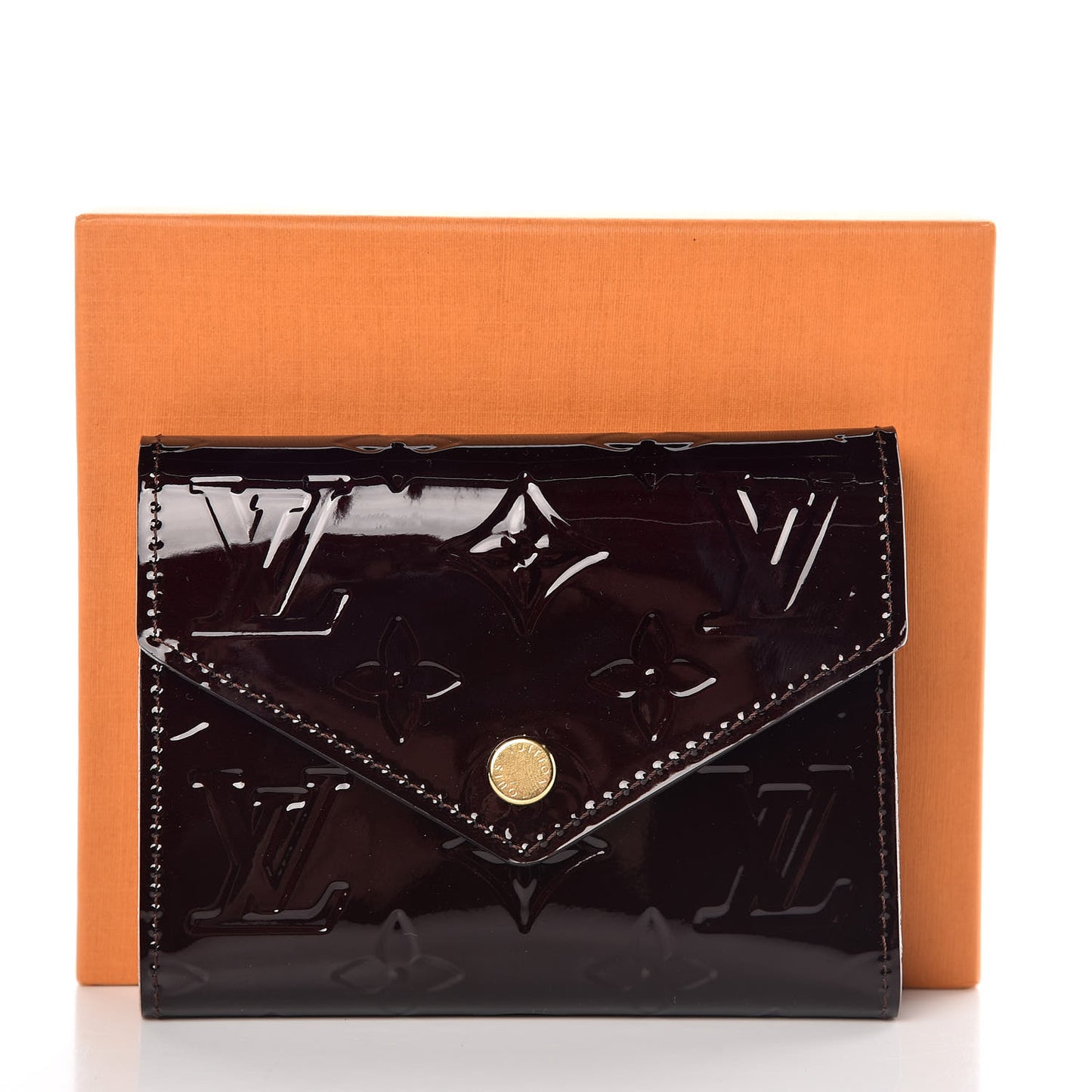 Vernis Victorine Wallet Amarante