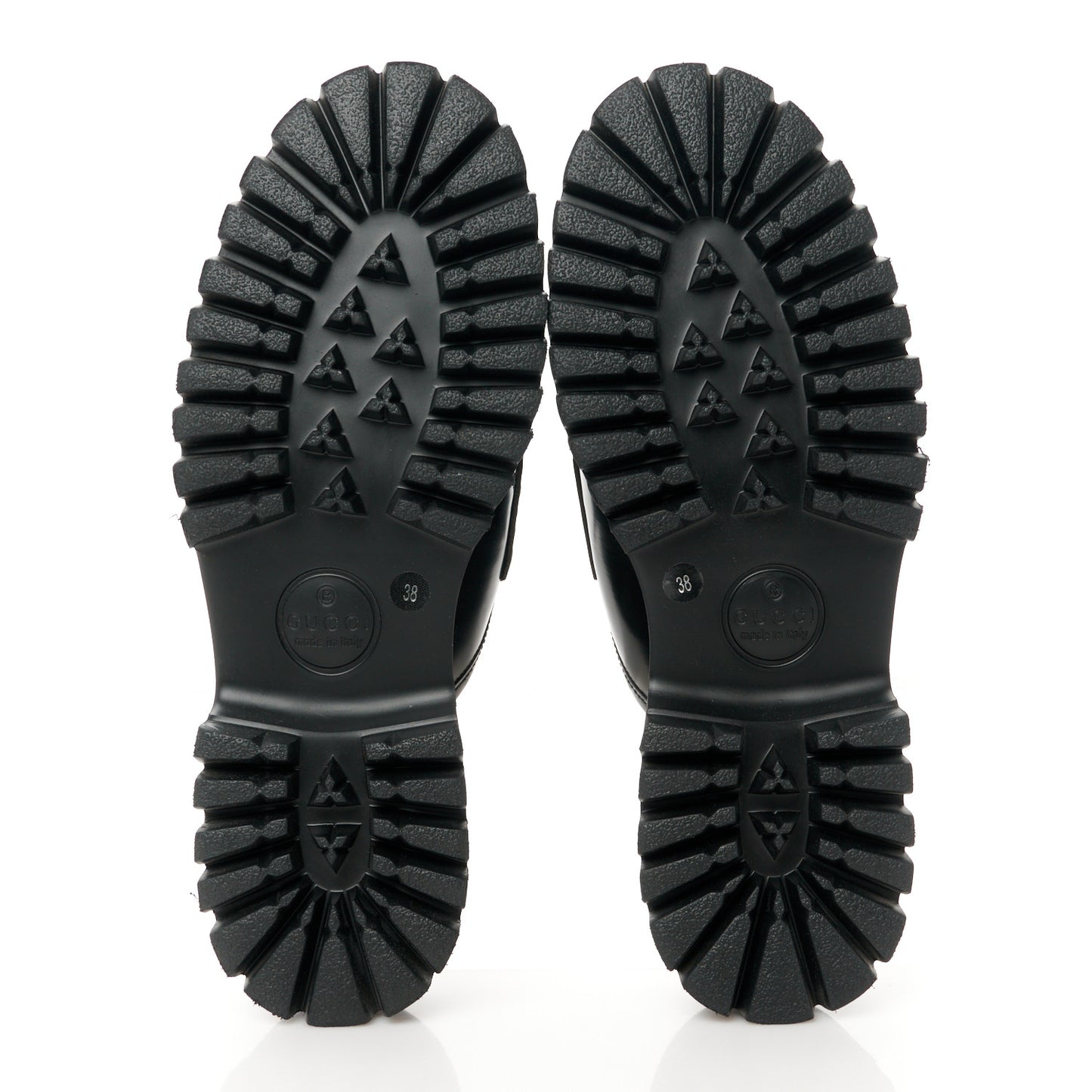 Magnum Calfskin Womens Horsebit Platform Mules 38 Black