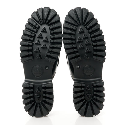 Gucci Magnum Calfskin Womens Horsebit Platform Mules 38 Black 5 of 11