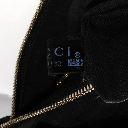 Gucci Monogram Medium Studded Pelham Shoulder Bag Black 8 of 9