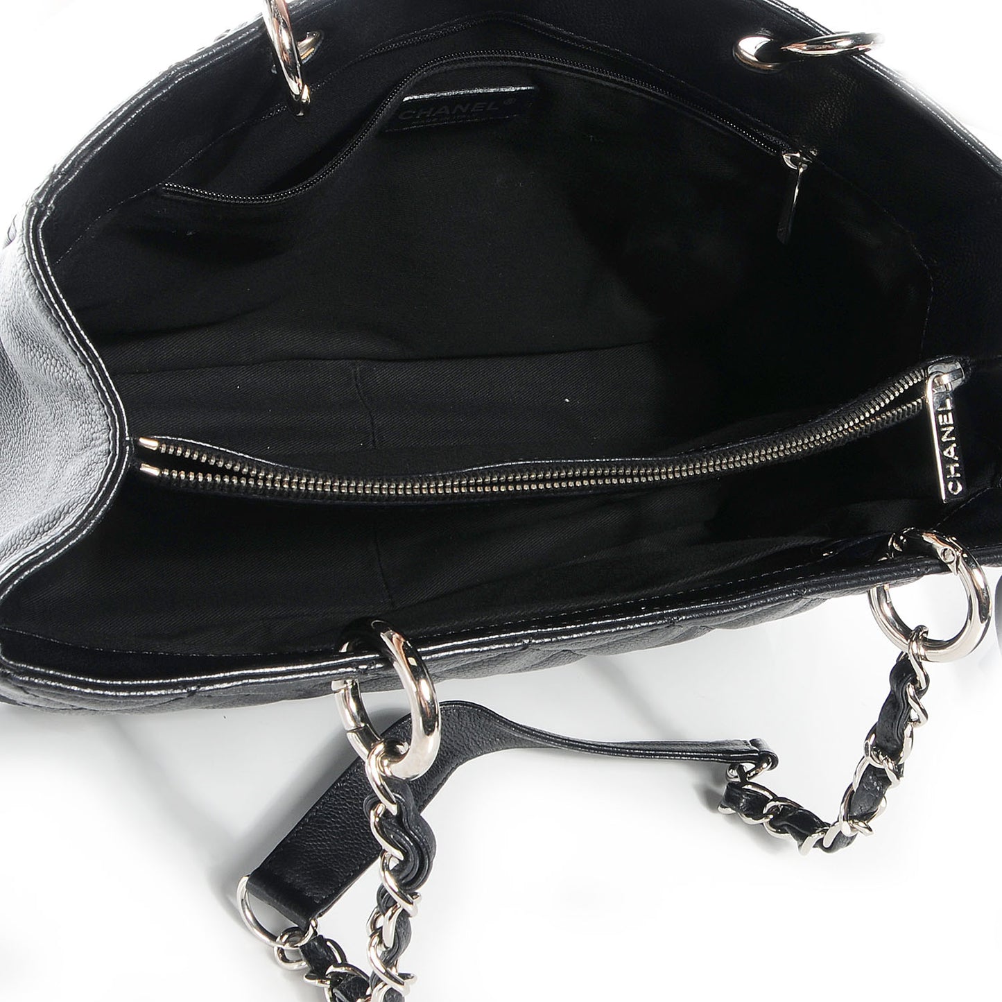 Caviar Grand Shopping Tote GST Black