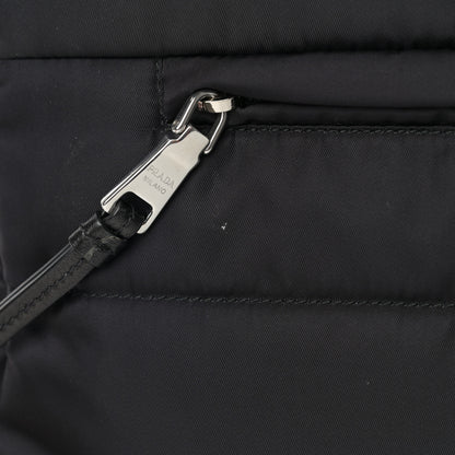 Prada Tessuto Nylon Bomber Tote Black 13 of 14