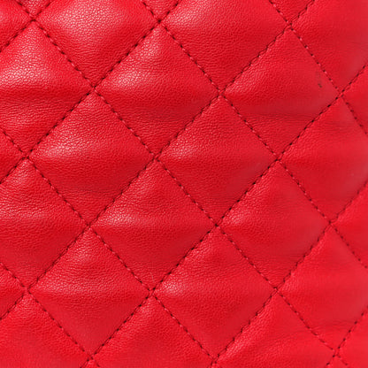 Chanel Lambskin Quilted Small Urban Spirit Backpack Red 13 of 15