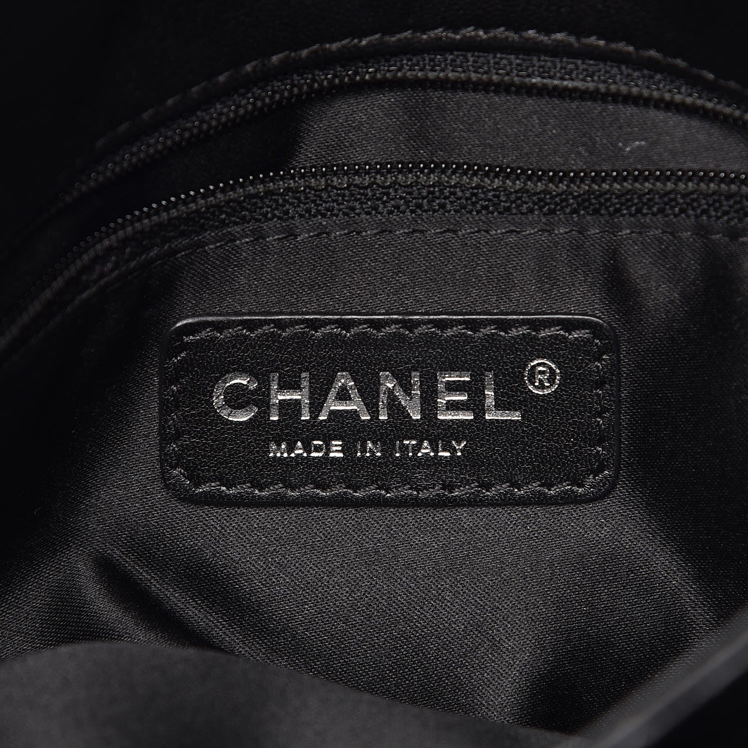 Chanel Lambskin Quilted Large 3 Flap Black 7 of 9