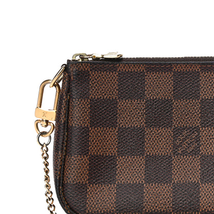 Louis Vuitton Damier Ebene Mini Pochette Accessories 8 of 11