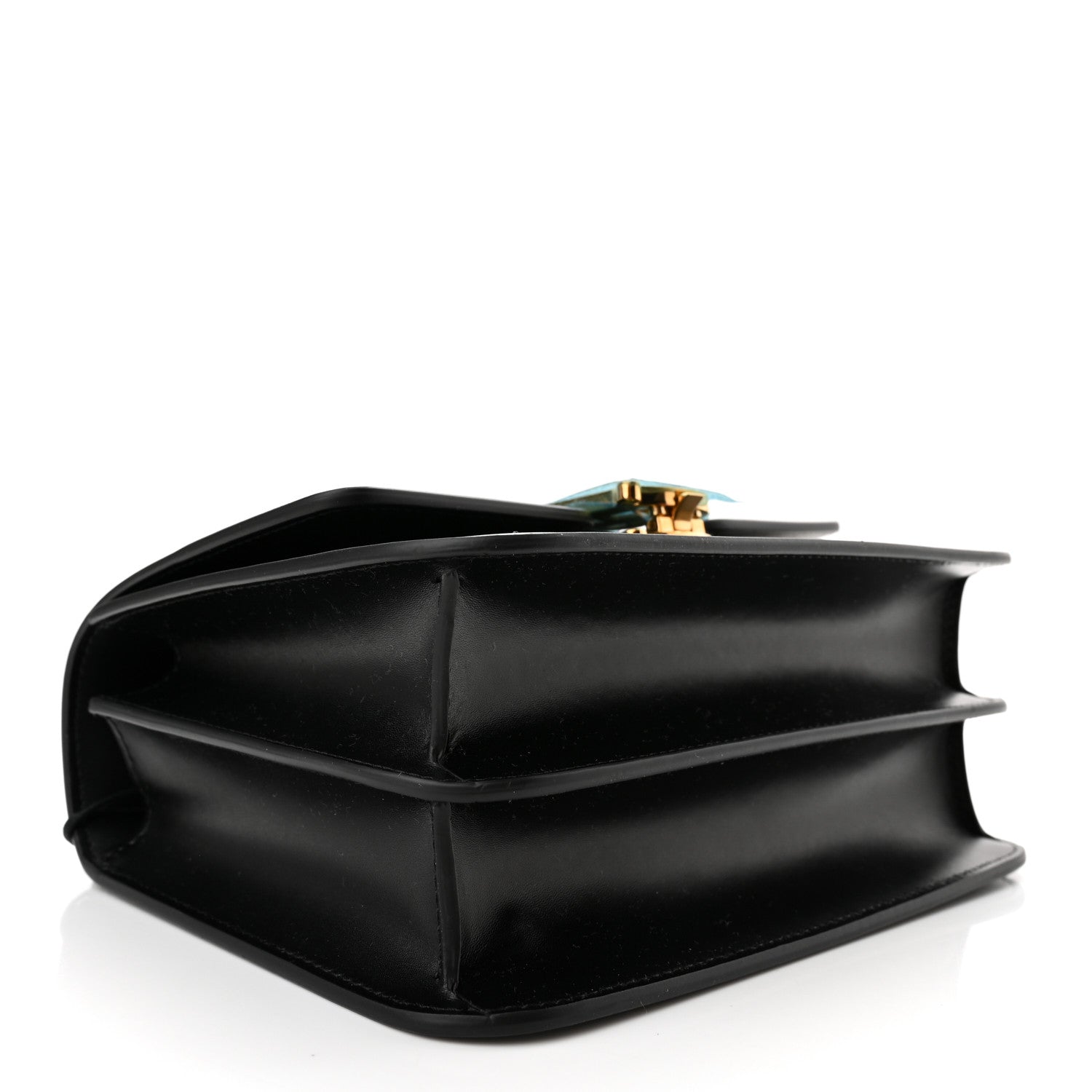 Burberry Calfskin Medium TB Bag Black 4 of 9