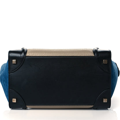 Celine Bullhide Calfskin Nubuck Mini Tri-Color Luggage Light Taupe 13 of 13