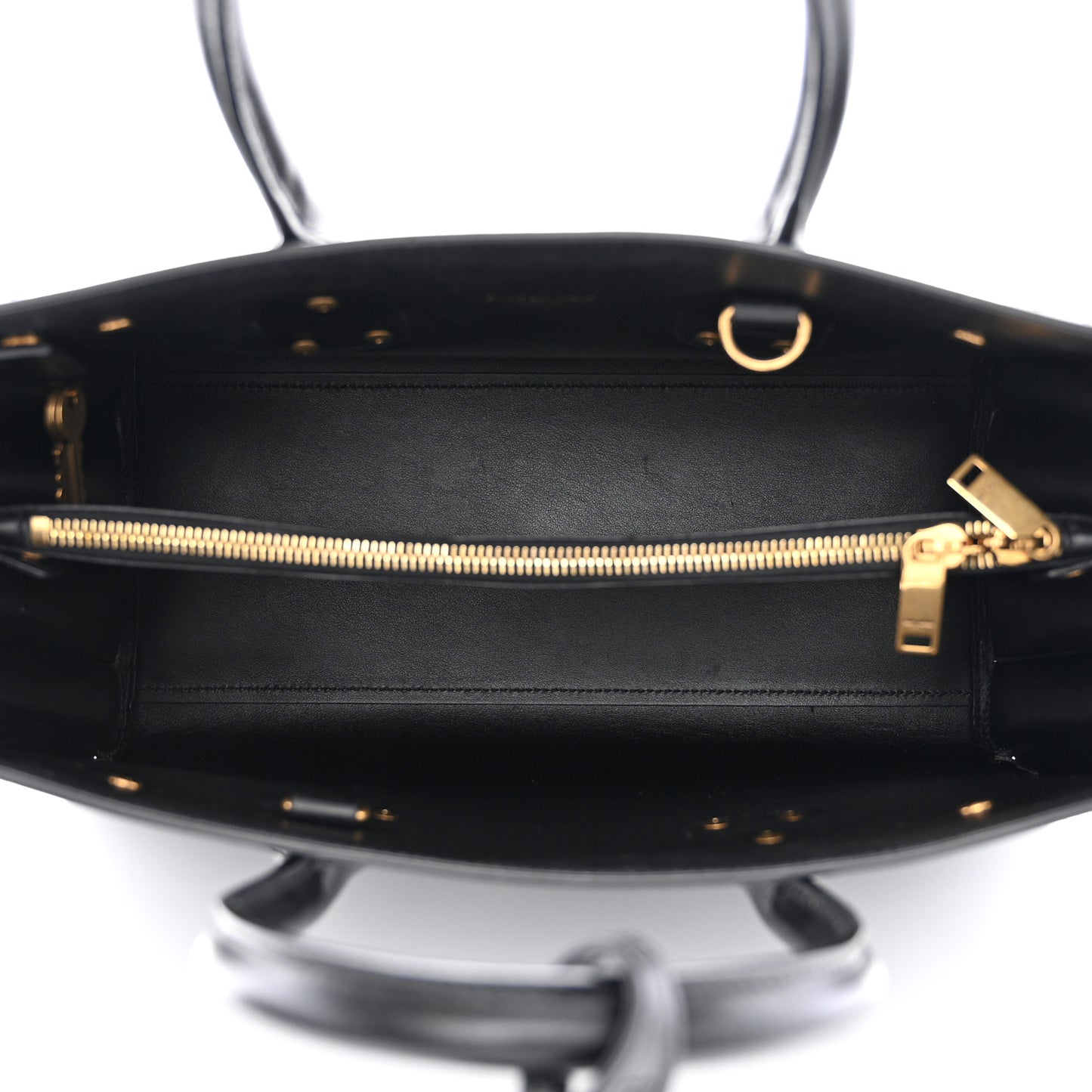 Calfskin Small Sac De Jour Black