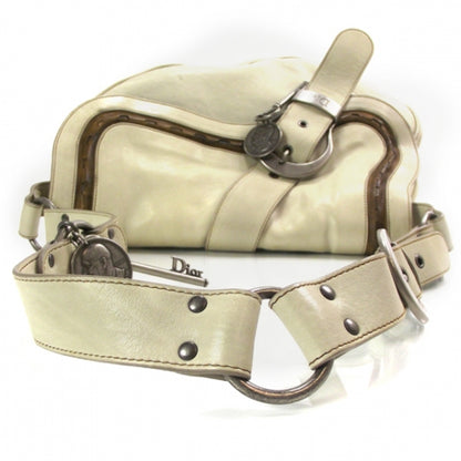 Christian Dior Leather Gaucho Ivory 5 of 11