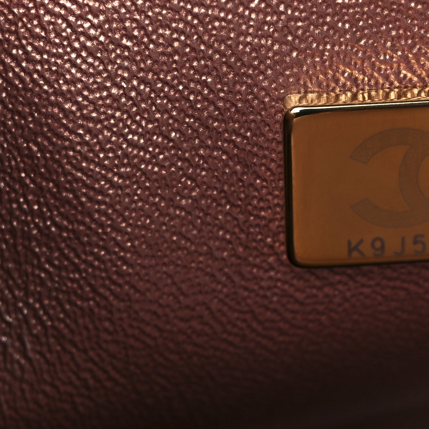 Chanel Metallic Grained Calfskin Quilted 2.55 Reissue Mini Flap Copper Pink 7 of 11