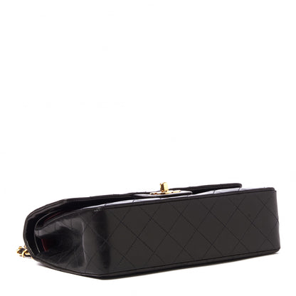 Chanel Lambskin Quilted Small Double Flap Black 4 of 10