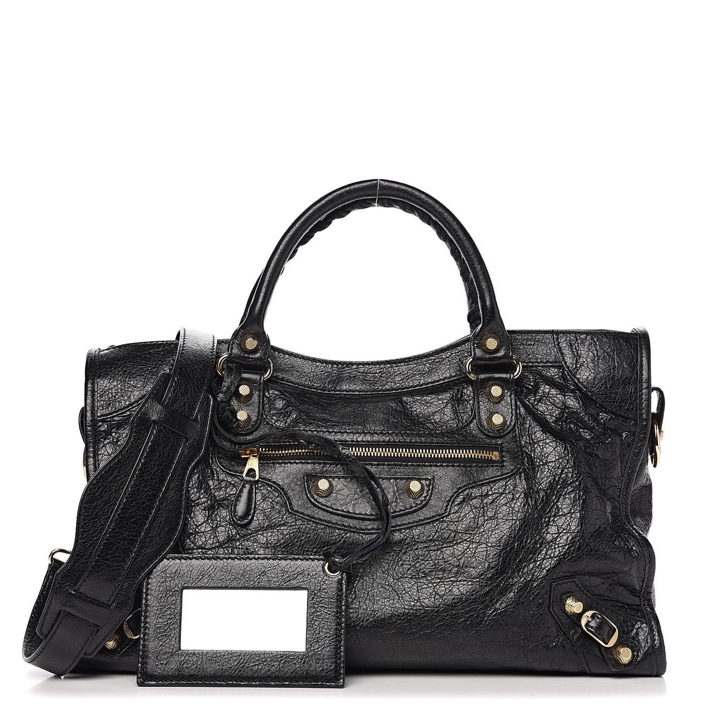 Agneau Giant 12 Gold Hardware City Black