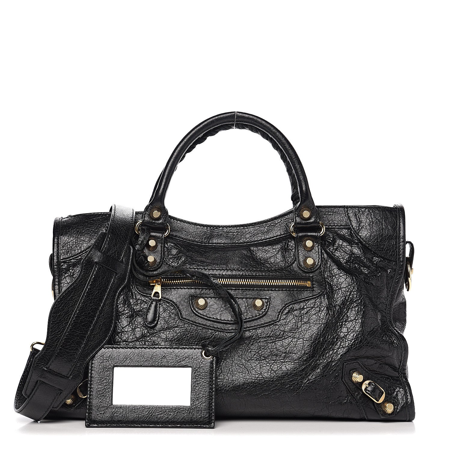 Balenciaga Agneau Giant 12 Gold Hardware City Black 1 of 9