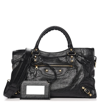 Balenciaga Agneau Giant 12 Gold Hardware City Black 1 of 9