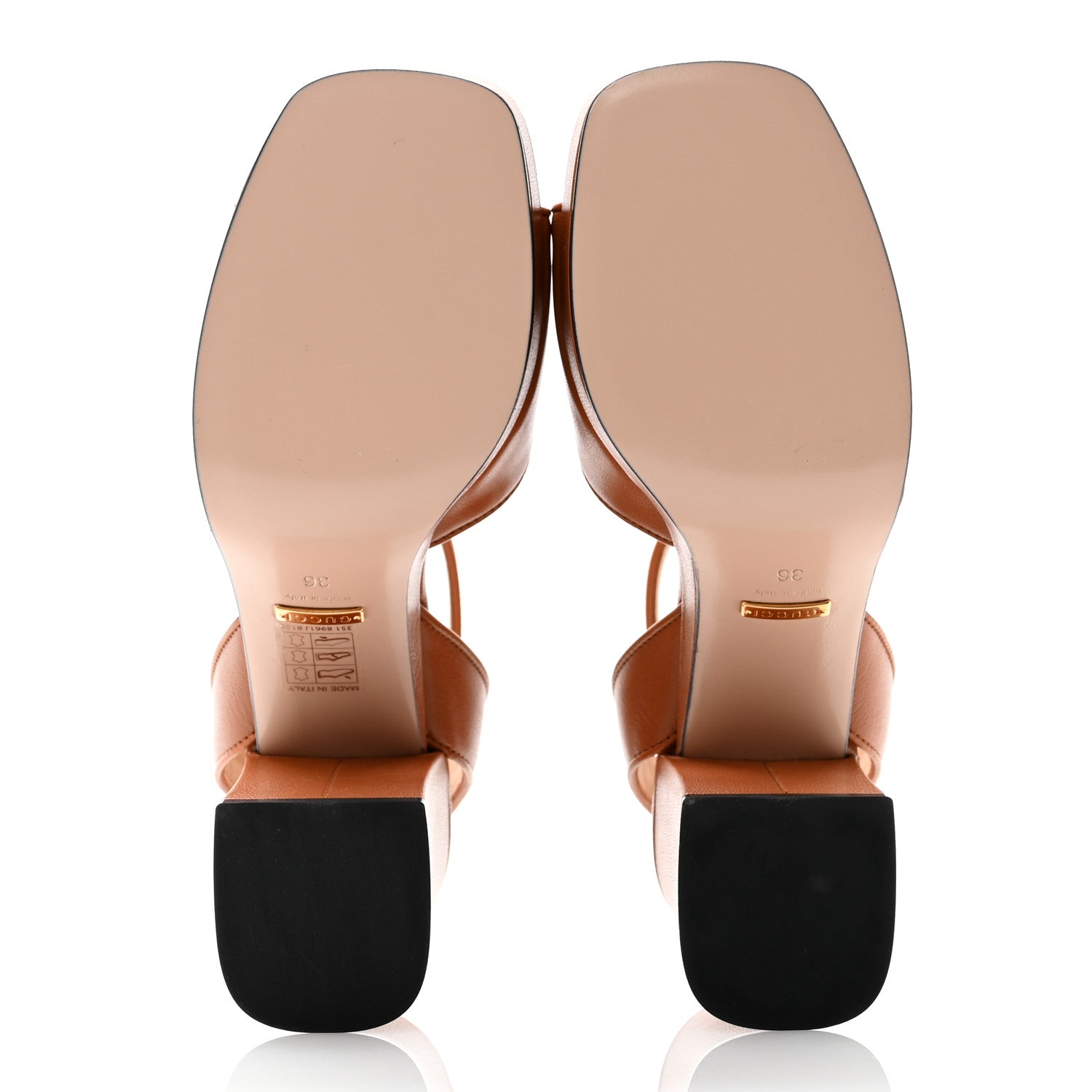Gucci Quentin Granada Kid Horsebit 25/60mm Platform Sandals 36 Harness Brown 5 of 8