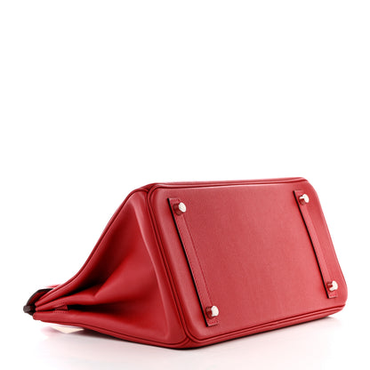 Hermes Epsom Birkin 30 Rouge Casaque 4 of 17