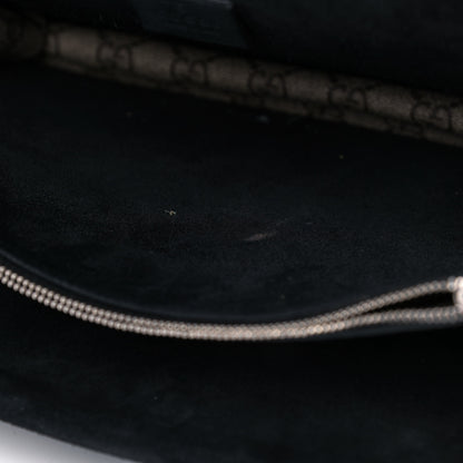 Gucci GG Supreme Monogram Medium Dionysus Shoulder Bag Black 11 of 12