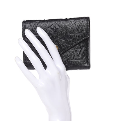 Louis Vuitton Empreinte Victorine Wallet Black 2 of 7