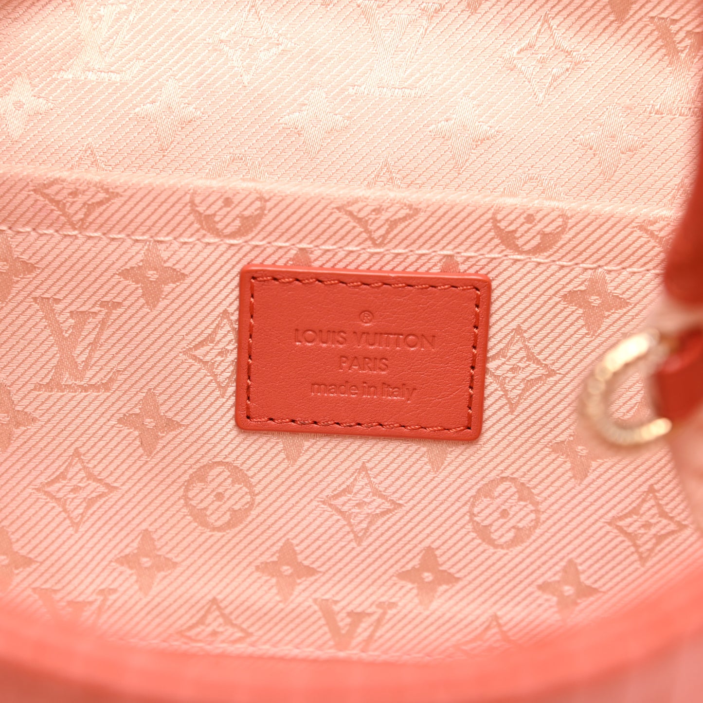 Calfskin Quilted Monogram Altair Clutch Rose